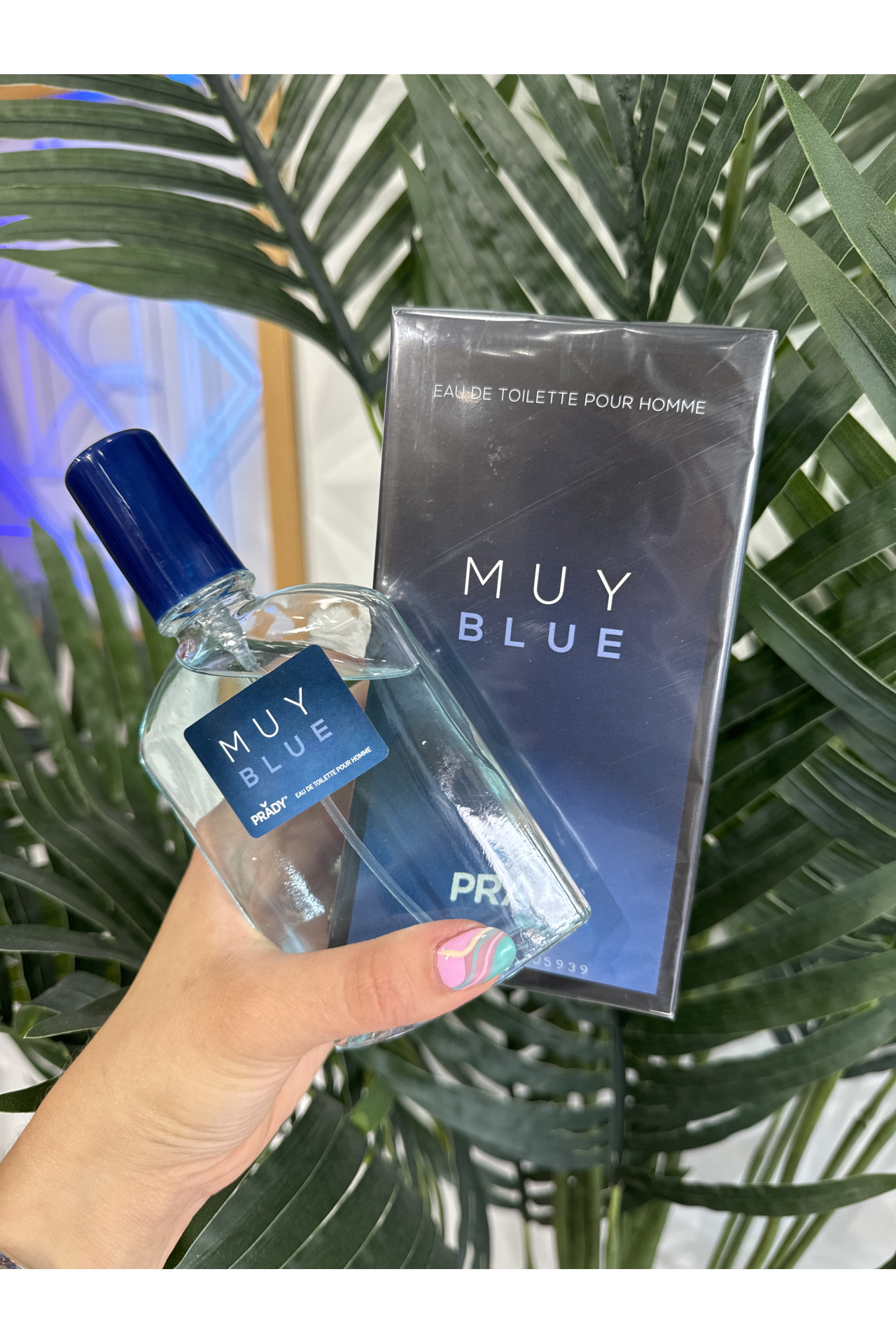 AGUA DE COLONIA MUY BLUE HOMBRE