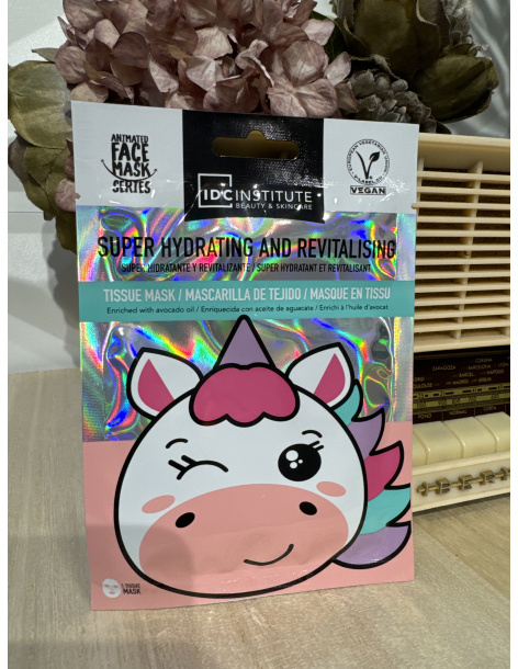 MASCARILLA FACIAL DE TEJIDO UNICORNIO REVITALIZANTE