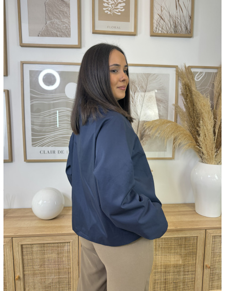 CHAQUETA CRUZADA BEIGE