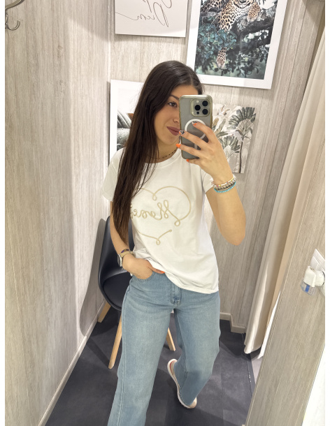 CAMISETA MANGA CORTA LOVE