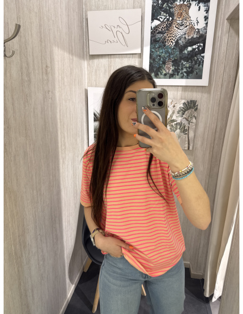 CAMISETA MANGA CORTA RAYAS