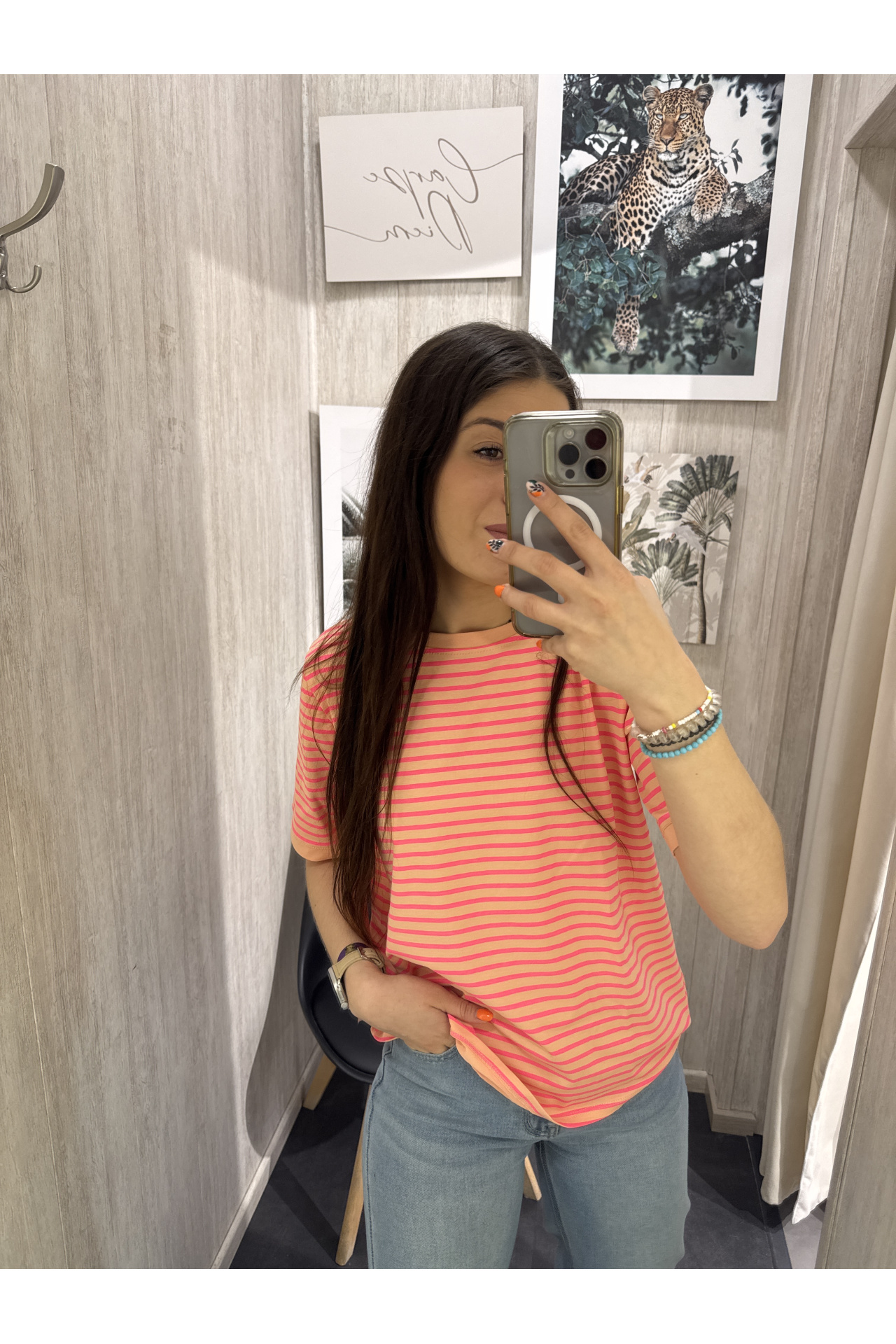 CAMISETA MANGA CORTA RAYAS
