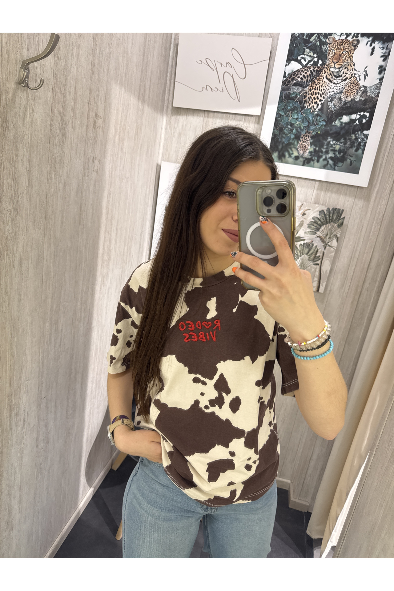 CAMISETA RODEO VIBES COW