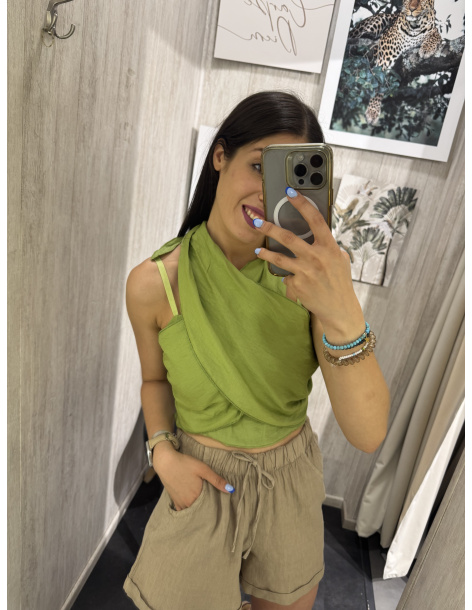 TOP HALTER CRUZADO