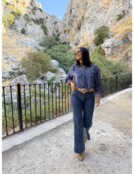JEANS  WIDE LEG VUELTA