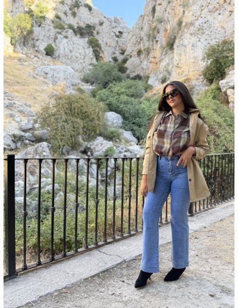 JEANS WIDE LEG BOLSILLOS VAQ CLARO 2