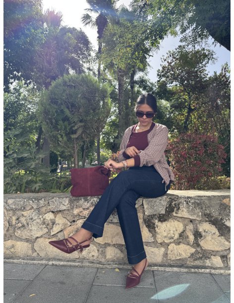 JEANS WIDE LEG BÁSICO CURVY