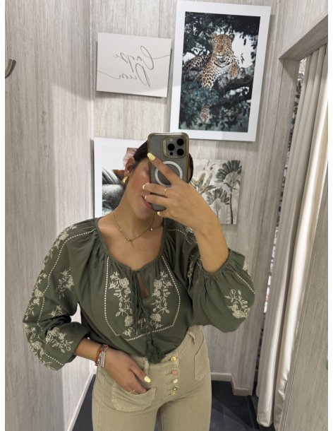 BLUSA BAMBULA BORDADA
