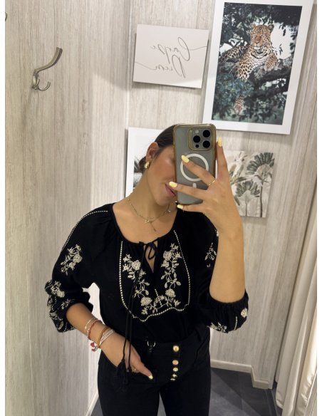 BLUSA BAMBULA BORDADA BLUSA BAMBULA BORDADA