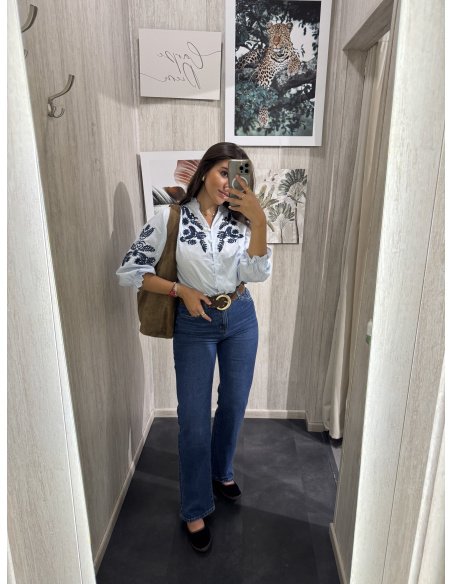 JEANS WIDE LEG BÁSICO