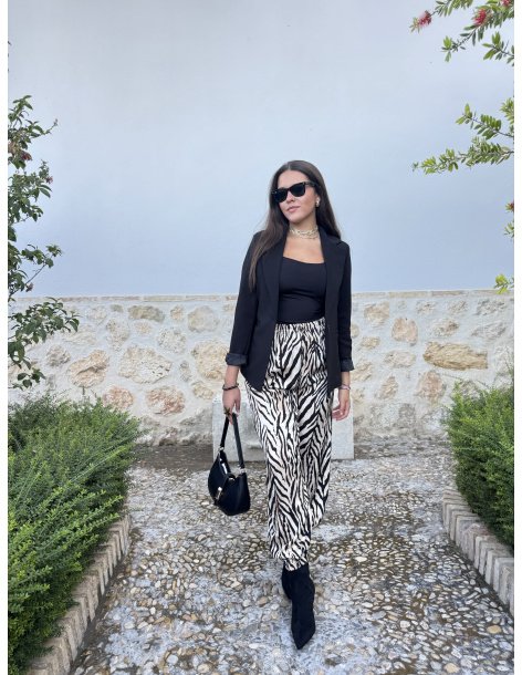 PANTALÓN BOMBACHO SEDA CEBRA