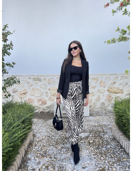 PANTALÓN BOMBACHO SEDA CEBRA
