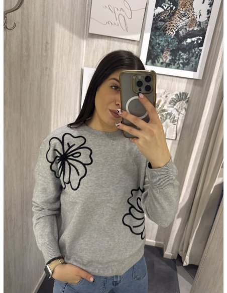 JERSEY BÁSICO FLOR
