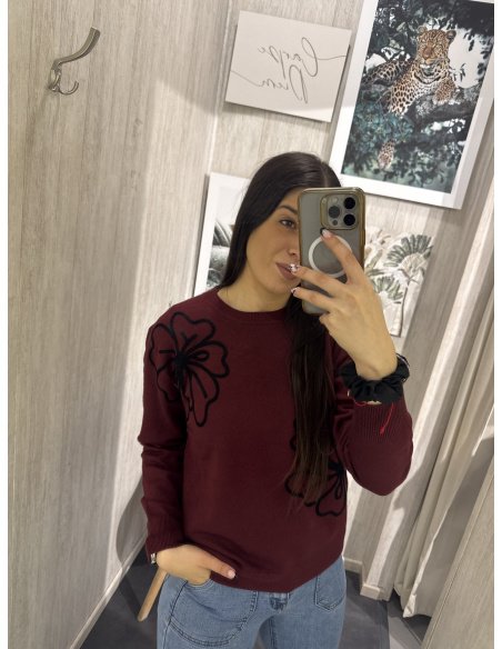 JERSEY BÁSICO FLOR