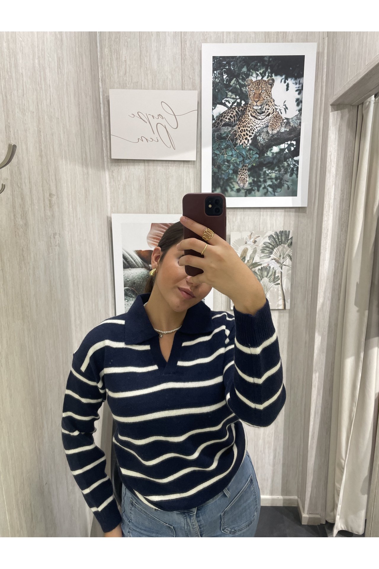 JERSEY CUELLO POLO RAYAS