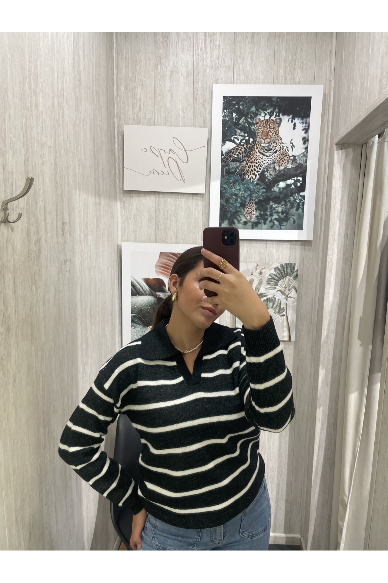 JERSEY CUELLO POLO RAYAS