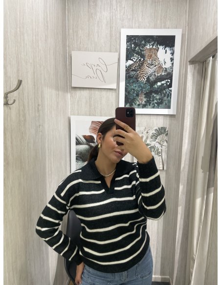 JERSEY CUELLO POLO RAYAS JERSEY CUELLO POLO RAYAS