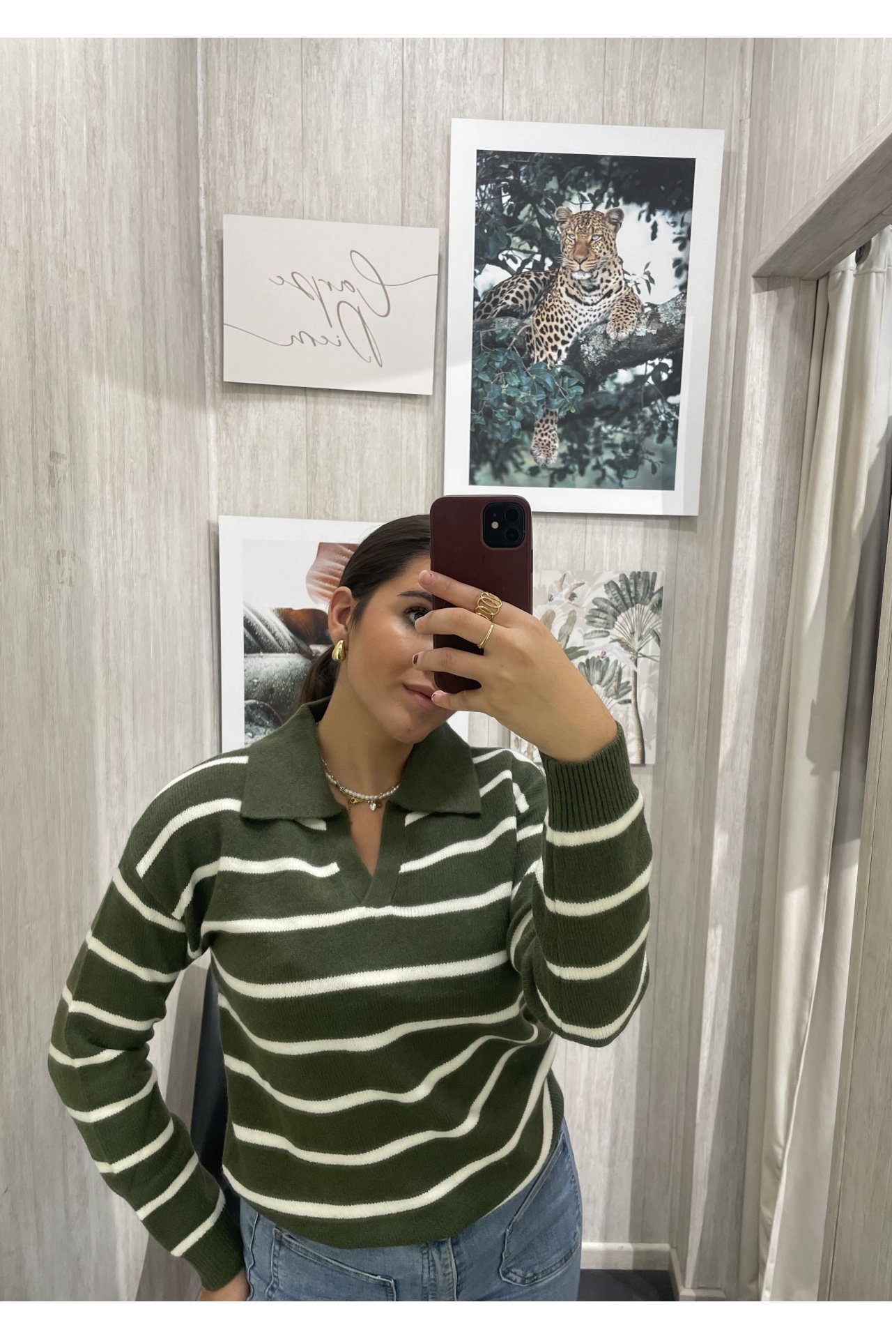 JERSEY CUELLO POLO RAYAS