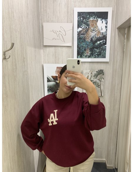 SUDADERA TEXTO LA