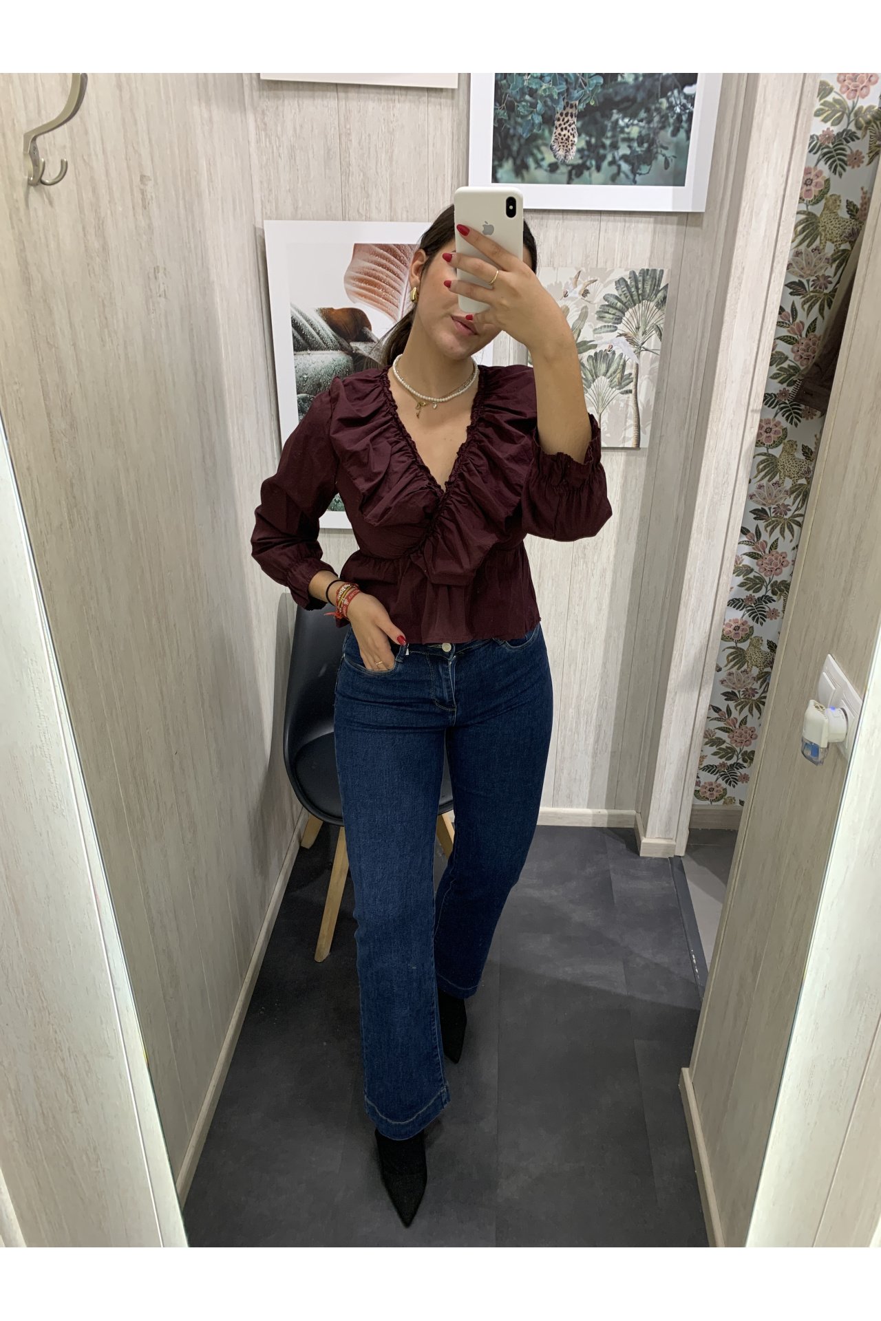 JEANS WIDE LEG VUELTA