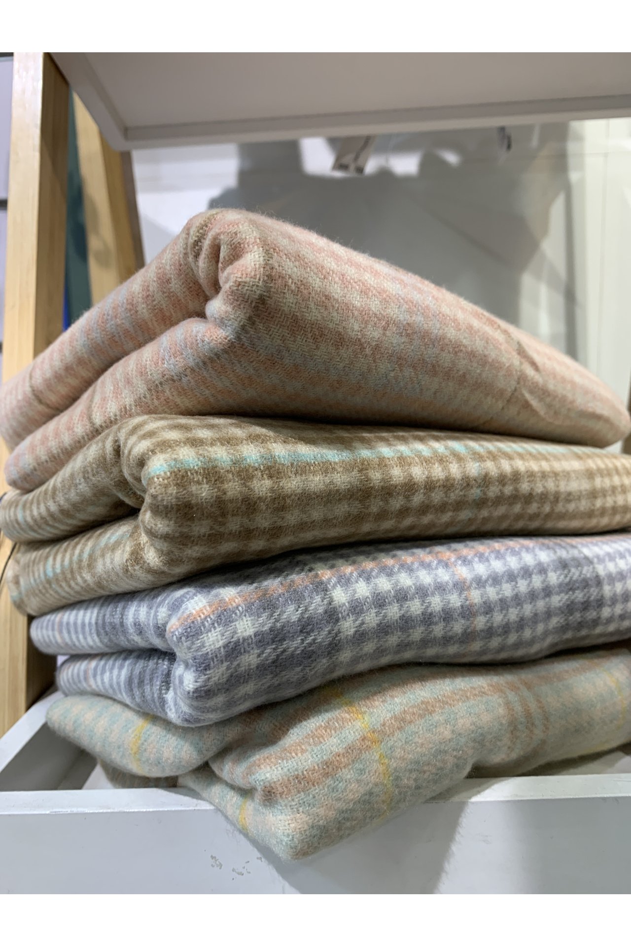 PAÑUELO FLECOS CUADROS