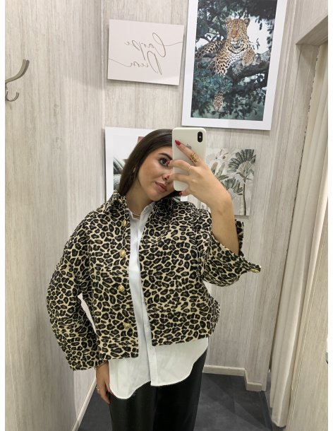 CHAQUETA LEOPARDO
