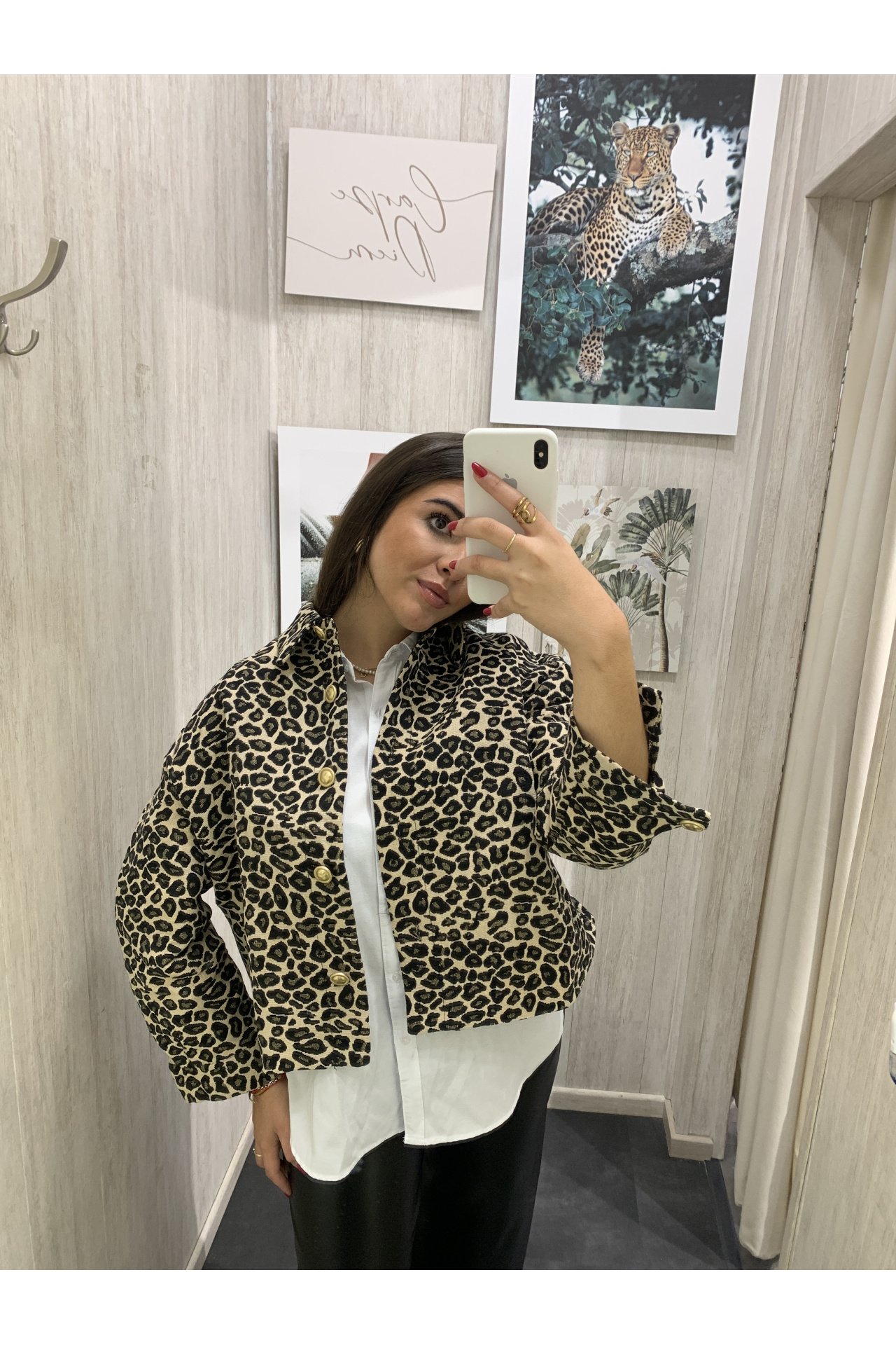 CHAQUETA LEOPARDO