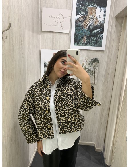 CHAQUETA LEOPARDO