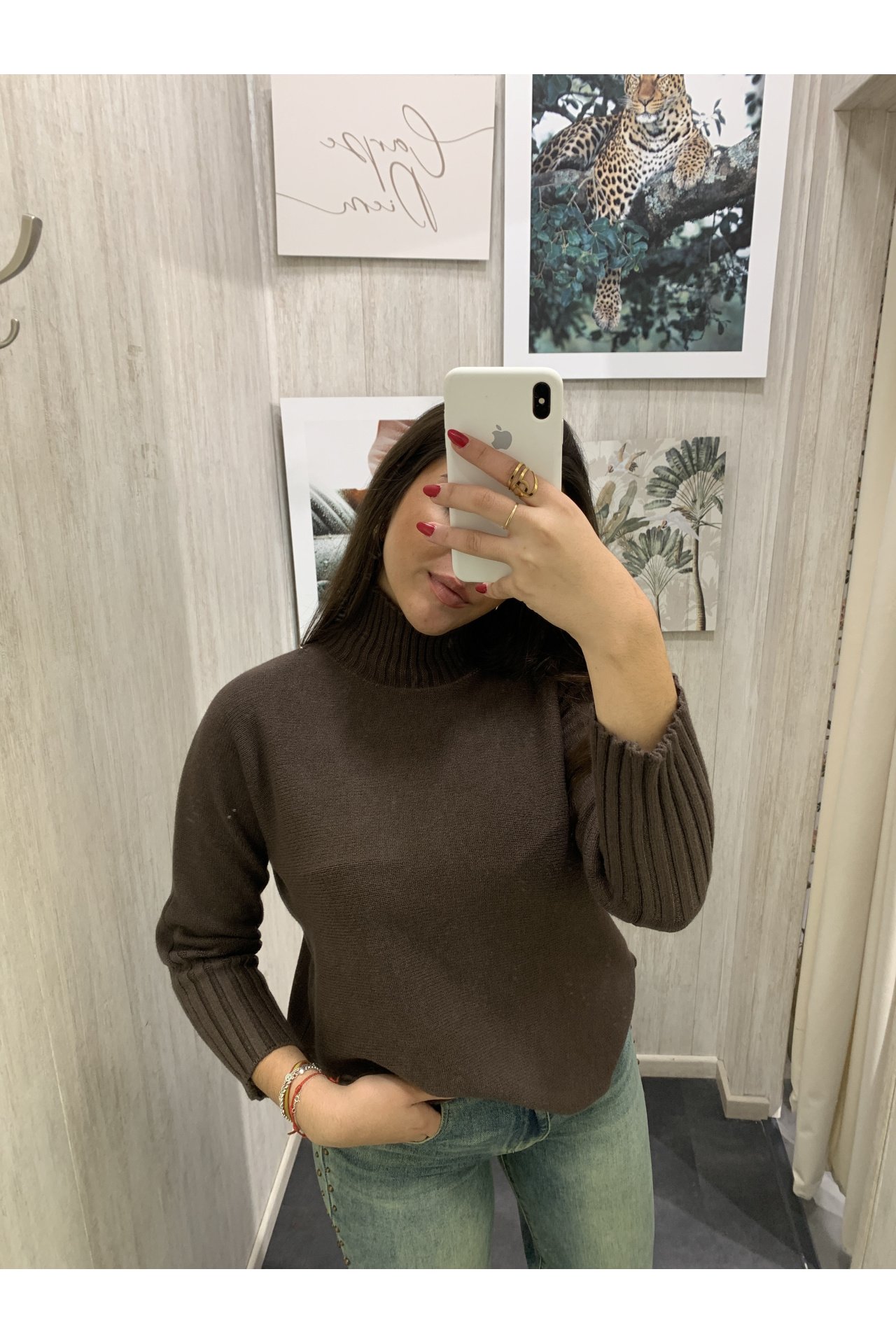 JERSEY PUNTO SOFT CUELLO SUBIDO