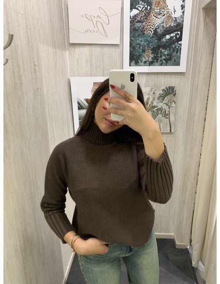 JERSEY PUNTO SOFT CUELLO SUBIDO