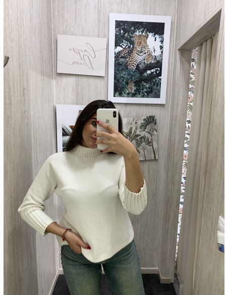 JERSEY PUNTO SOFT CUELLO SUBIDO