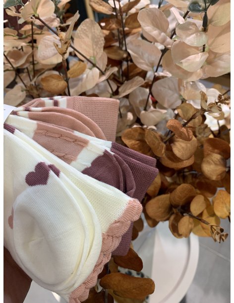 CALCETINES COMBINADOS ROSAS