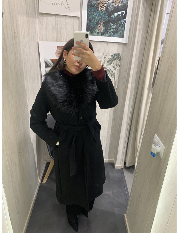 ABRIGO LARGO PELO DESMONTABLE 2