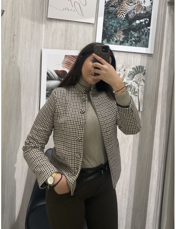 CHAQUETA PATITA DE GALLO