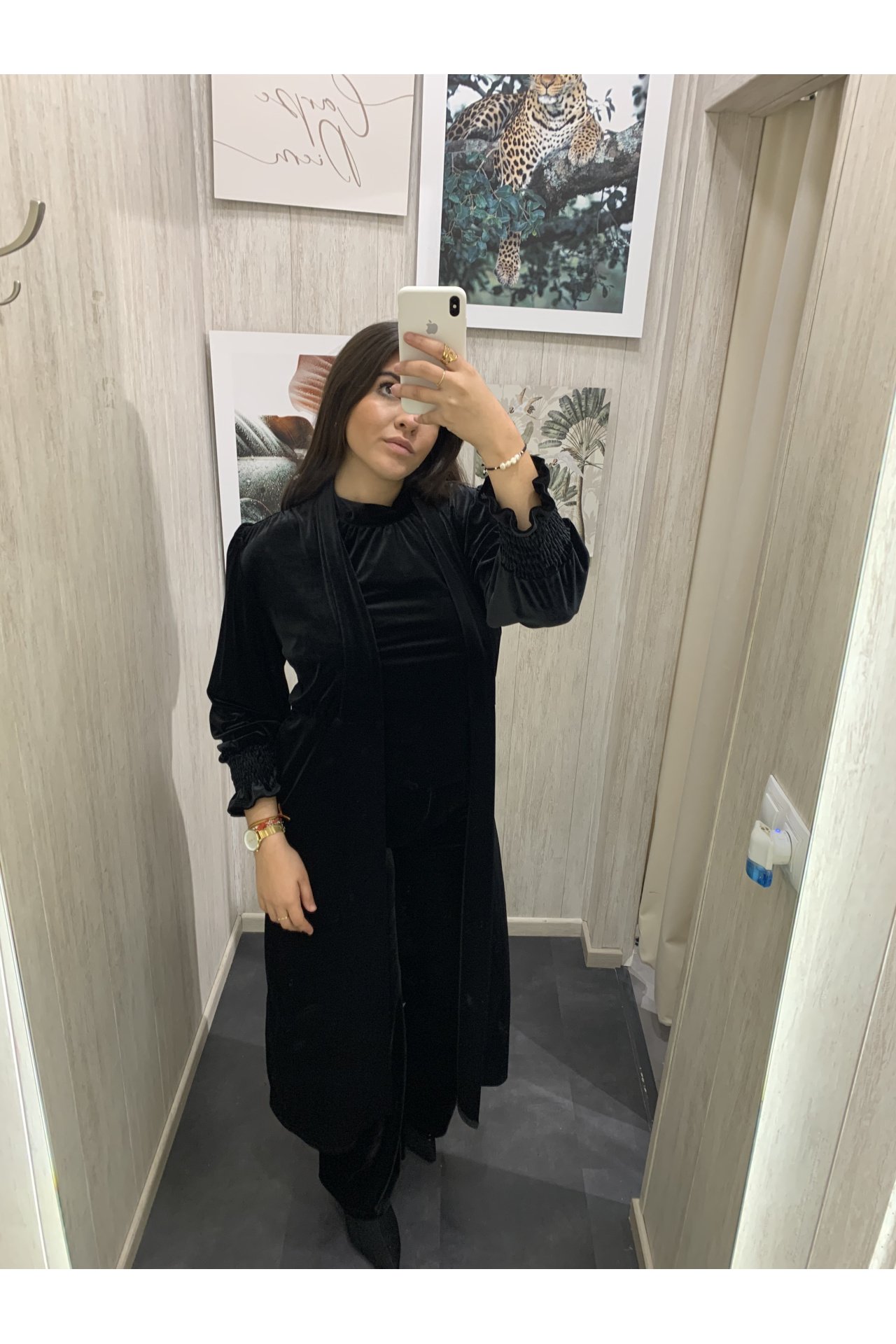 KAFTÁN LARGO TERCIOPELO