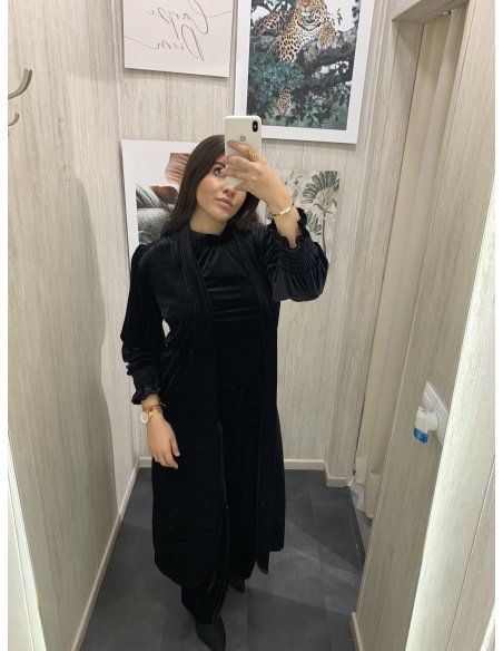 KAFTÁN LARGO TERCIOPELO