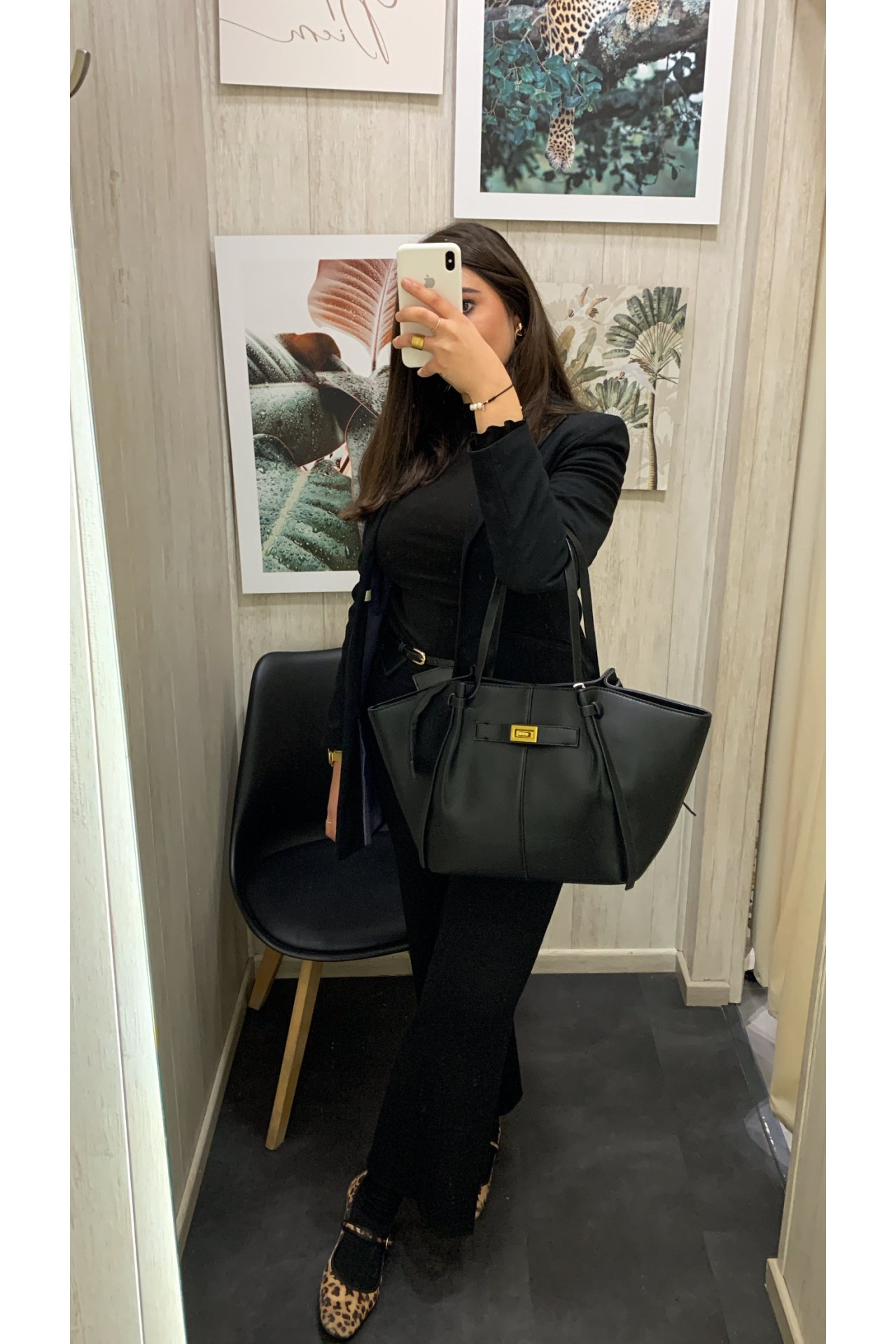 BOLSO SHOPPER BROCHE