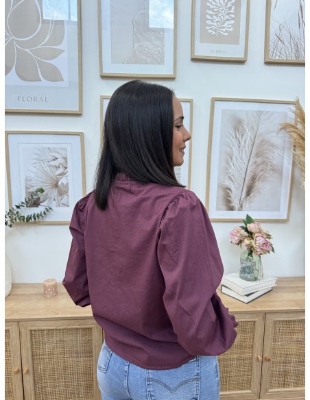 CAMISA CUELLO VOLANTE