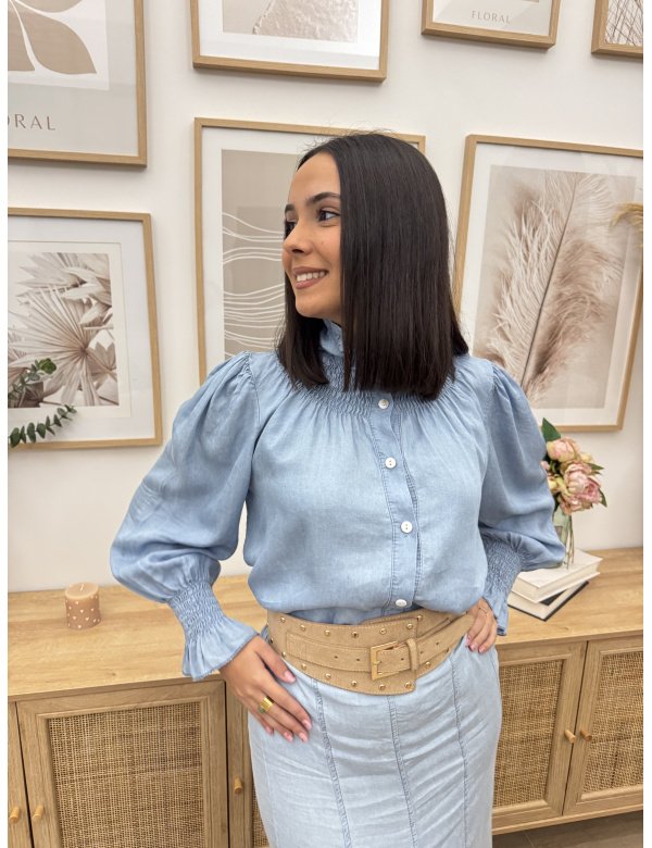 CAMISA DENIM CUELLO SOFT