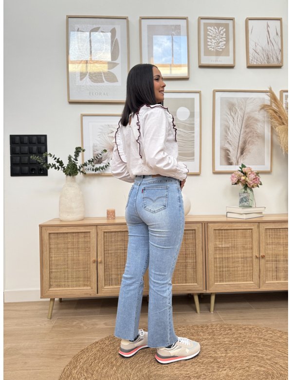 JEANS FLARE BÁSICO VAQ MEDIO