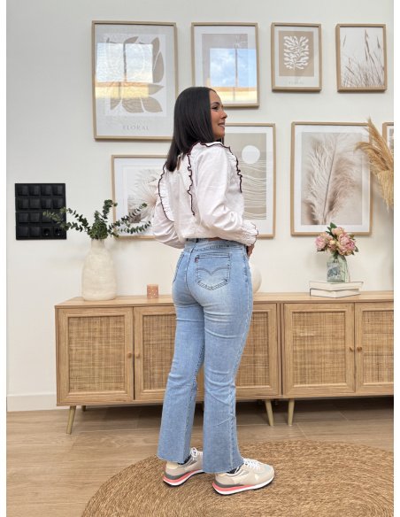 JEANS FLARE BÁSICO VAQ MEDIO