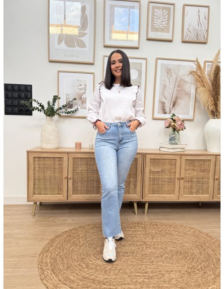 JEANS FLARE BÁSICO VAQ MEDIO