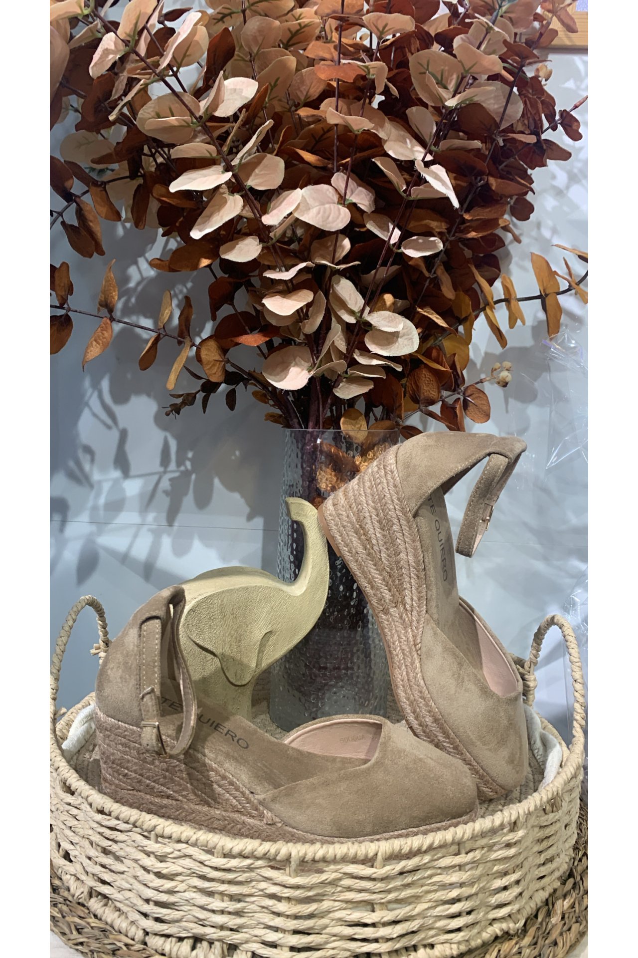 CUÑA BÁSICA HEBILLA CAMEL