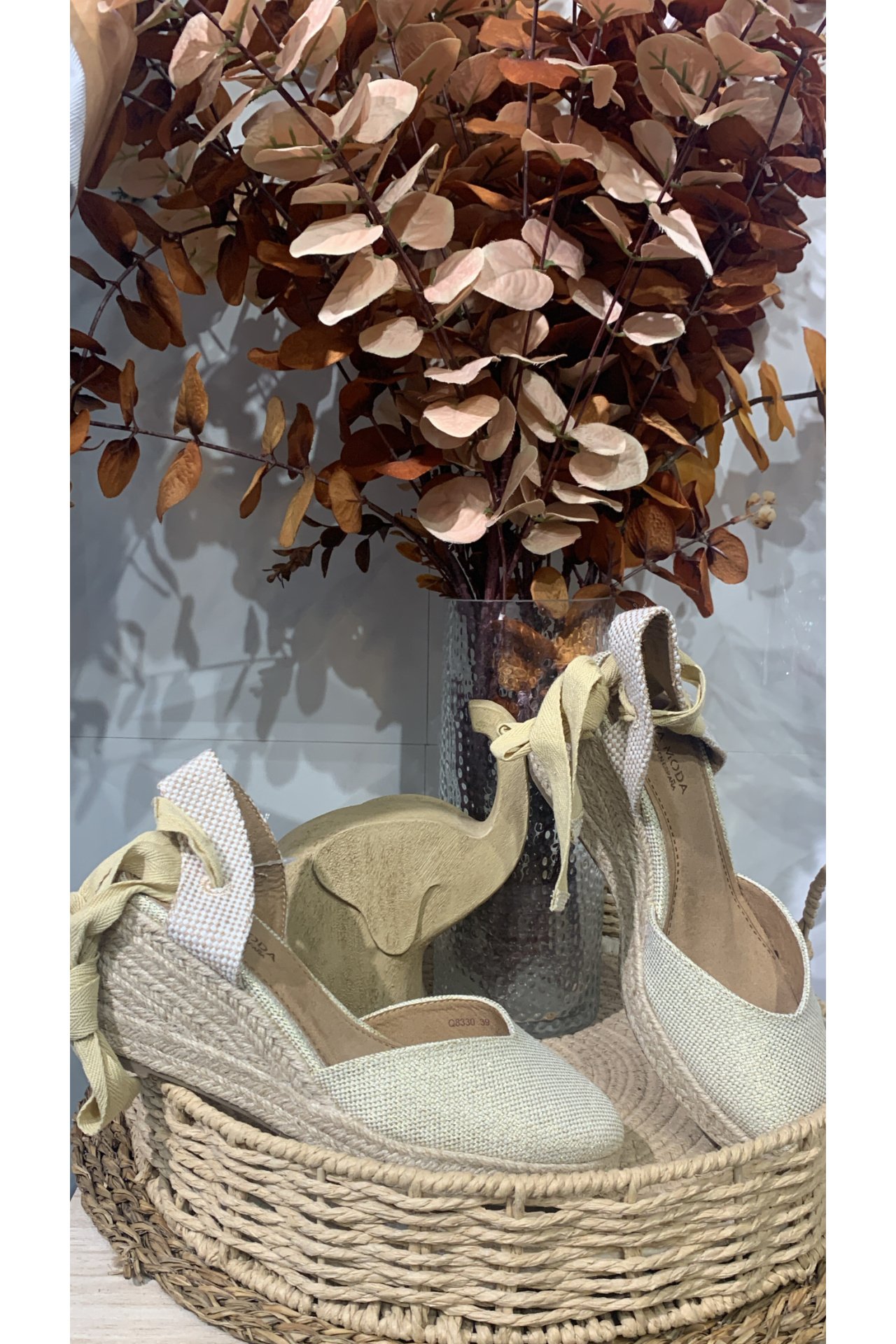 CUÑA BÁSICA ATADA DORADA