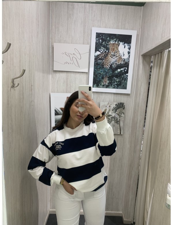 SUDADERA RAYAS ANCHA 2