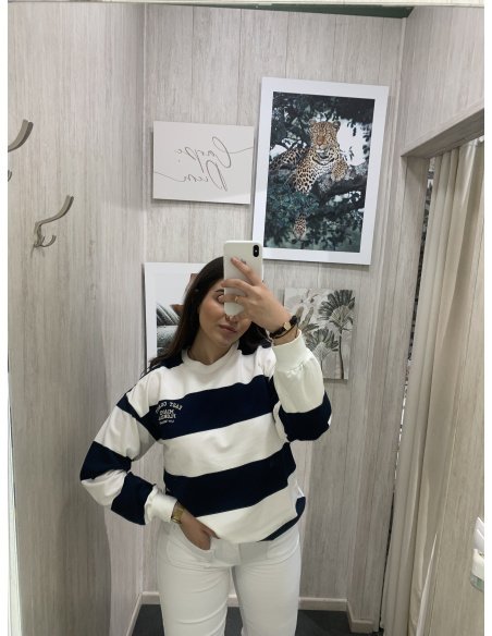 SUDADERA RAYAS ANCHA