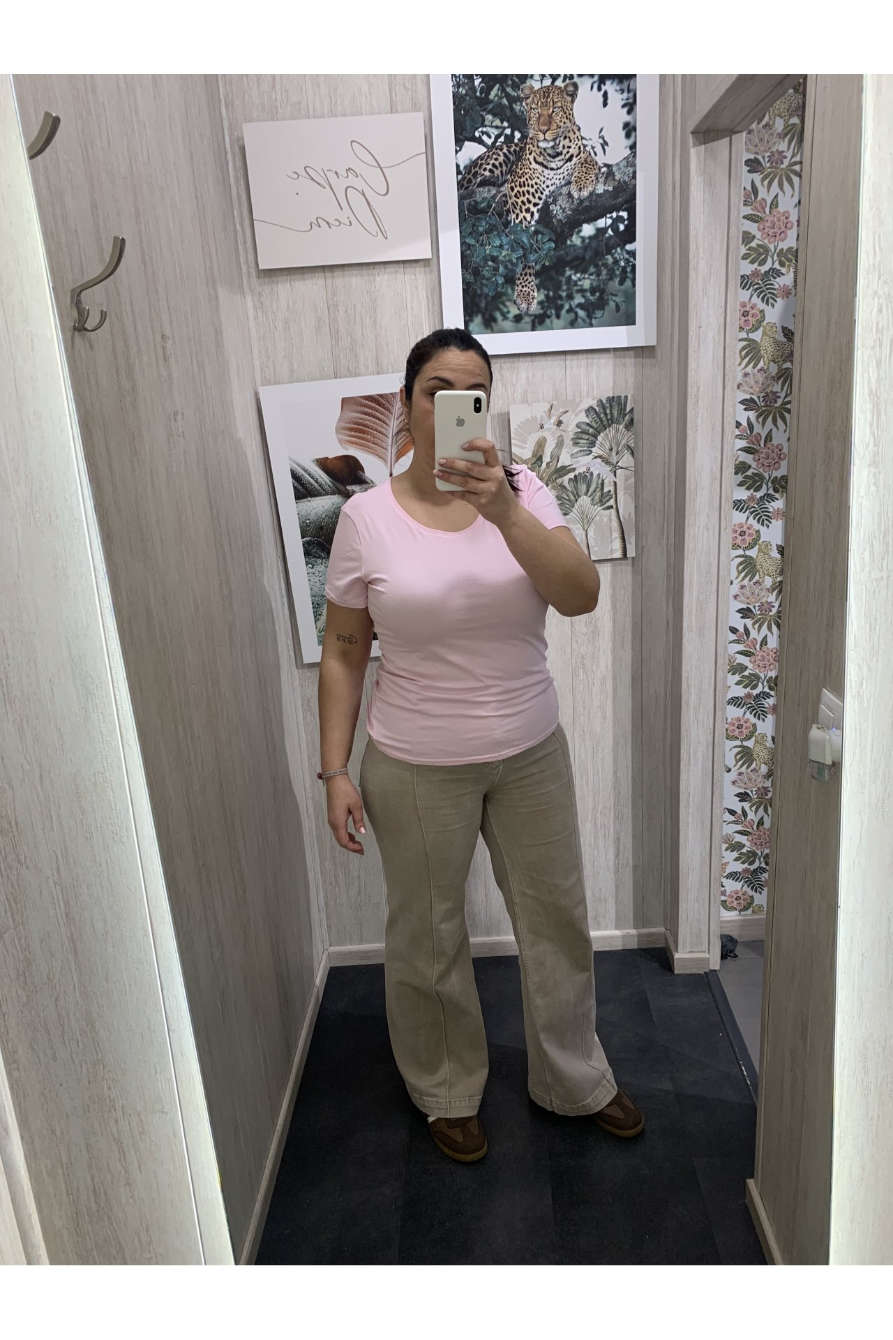 CAMISETA BÁSICA ALGODÓN CURVY  MANGA CORTA