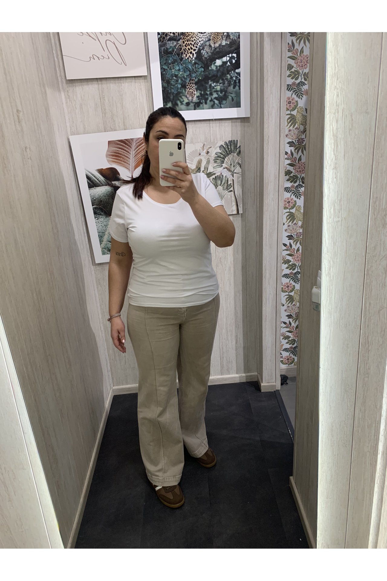 CAMISETA BÁSICA ALGODÓN MANGA CORTA