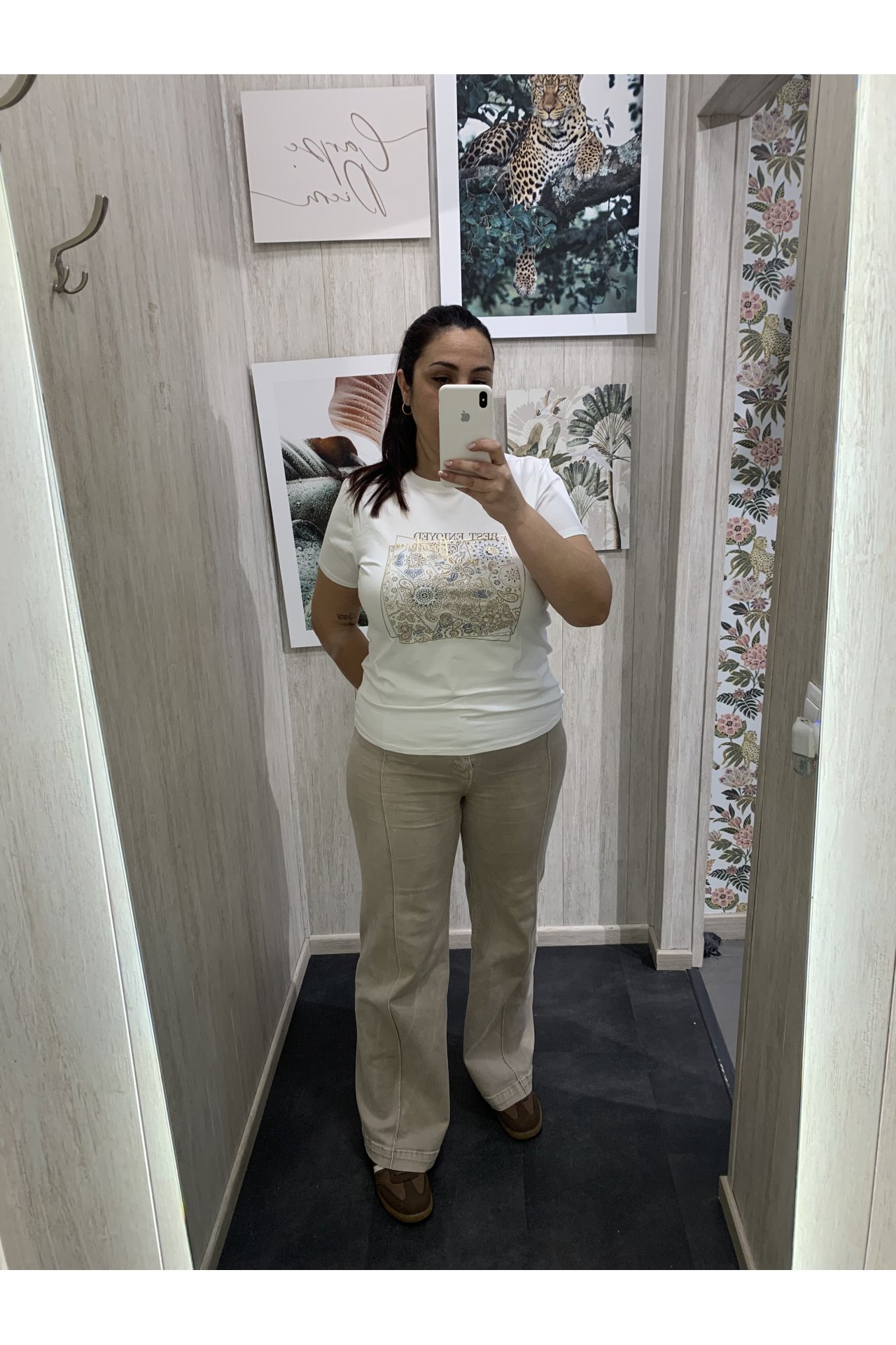 CAMISETA ALGODÓN DIBUJO CACHEMIR