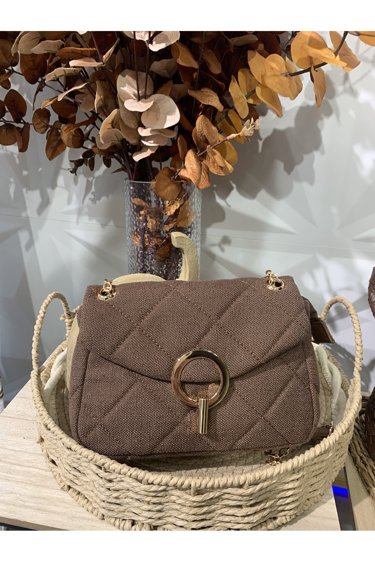 BOLSO ACOLCHADO TELA